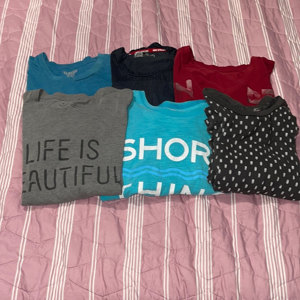 Mens XL bundle of 6 shirts